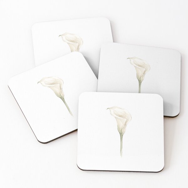 Item preview, Watercolor Calla Lily Print | Elegant Flower Art designed and sold by PLANT LOVER'S PARADISE.