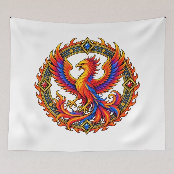 Artikelvorschau, Phoenix Rising Emblem v2 entworfen und verkauft von Immortalist Armoury.