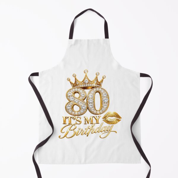 Item preview, It's My 80th Birthday Glam Crown Diamond Bling Queen Oversized T-Shirt designed and sold by omar ousalah.