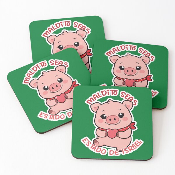 Item preview, Anti-Zionist piglet designed and sold by alimanaure.