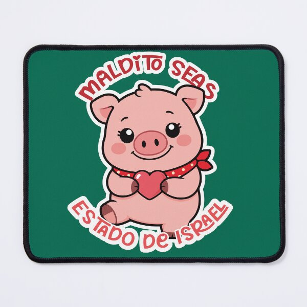 Item preview, Anti-Zionist piglet designed and sold by alimanaure.