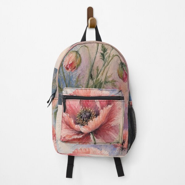 Item preview, Blush Pink Poppy Botanical Painting designed and sold by Rahma-yehia23.