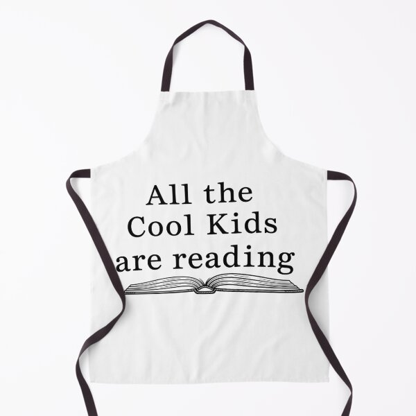 Item preview, All the Cool Kids Are Reading - Book Lover Quote designed and sold by Shopeon Designs.
