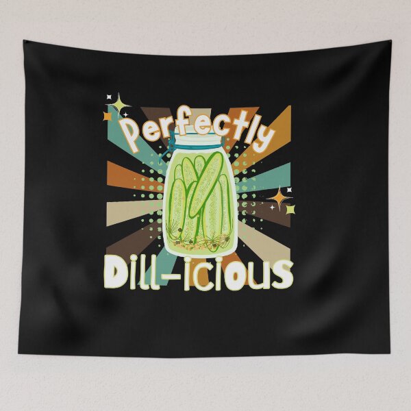 Item preview, Perfectly Dill-icious | Dill Pickles | Pickle Lovers | Pickle Pun designed and sold by SunandShade.