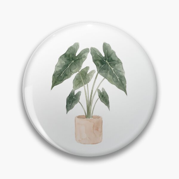 Item preview, Watercolor Alocasia Print | Elephant Ear Plant Art designed and sold by PLANT LOVER'S PARADISE.