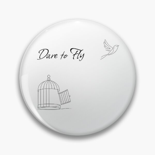 Item preview, Dare to Fly – Bird Flying Out of Cage Freedom Design designed and sold by Buli89.