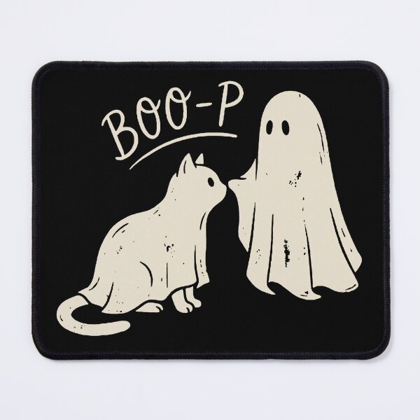 Item preview, Boo-P Halloween Shirt, Funny Cat Ghost Tshirt, Cat Boop Nose designed and sold by PaletteFld.