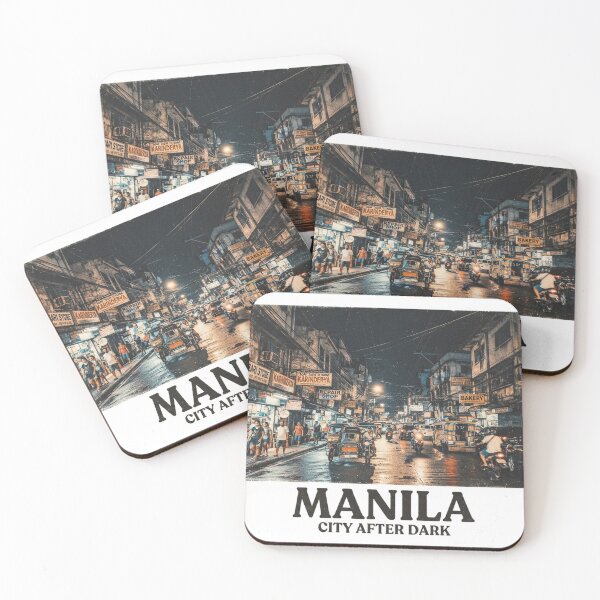 Item preview, Manila City After Dark Vintage Philippines Street T-Shirt designed and sold by JANZEStudio.
