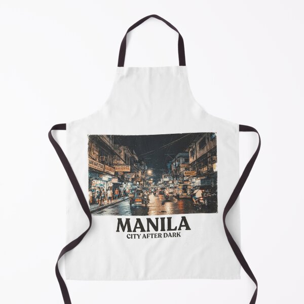 Item preview, Manila City After Dark Vintage Philippines Street T-Shirt designed and sold by JANZEStudio.