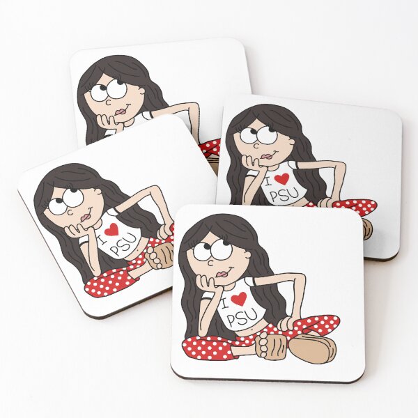 Aperçu de l'œuvre PSU Lizzie (cheveux noirs) créée et vendue par mariahblythedesigns.
