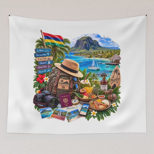 Item preview, Mauritius – A tropical getaway between lagoons, beaches and Le Morne designed and sold by J-Impression.