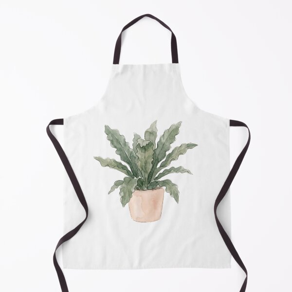 Item preview, Watercolor Bird's Nest Fern Print | Green Plant Art designed and sold by PLANT LOVER'S PARADISE.