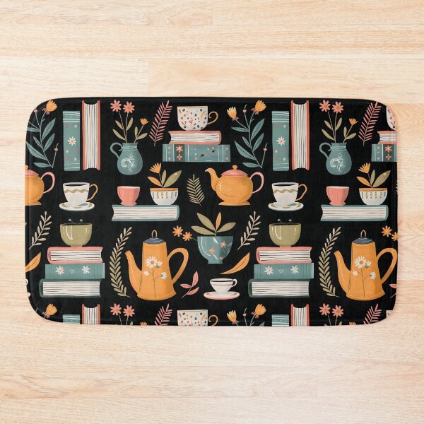 Item preview, Floral Books and Tea designed and sold by xiao xuans.