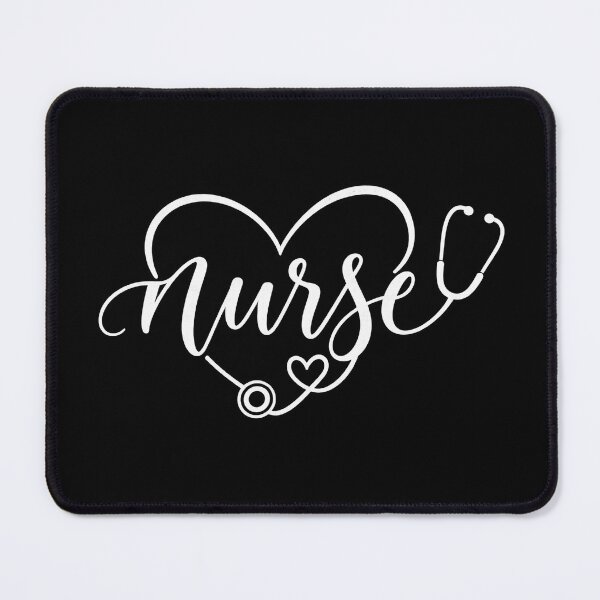Item preview, Nurse Heart Stethoscope Nursing Life White Graphic designed and sold by CG Studio.