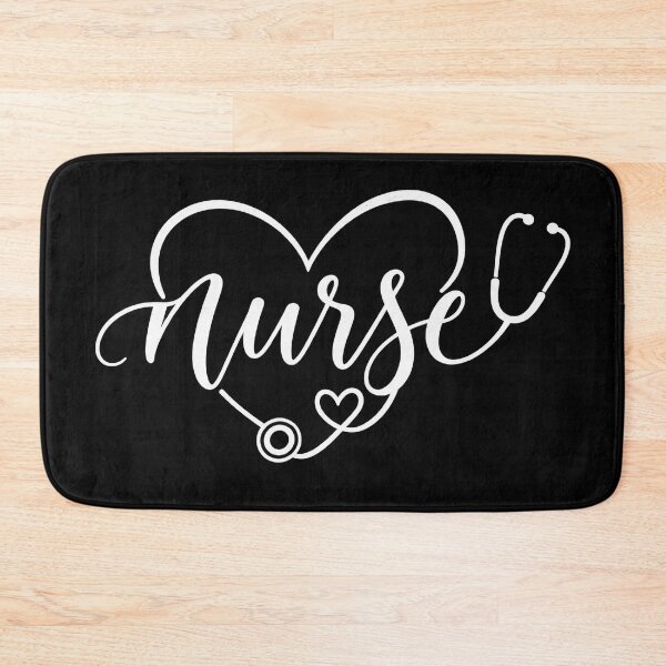 Item preview, Nurse Heart Stethoscope Nursing Life White Graphic designed and sold by CG Studio.