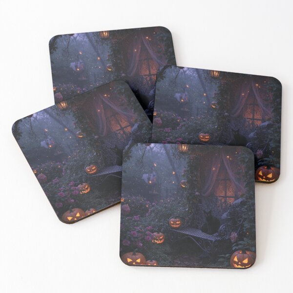 Item preview, Enchanted Garden Halloween designed and sold by Deezyned.