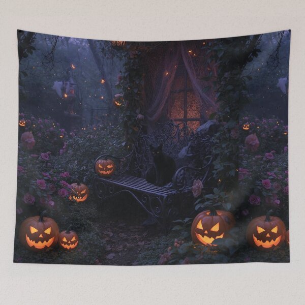 Item preview, Enchanted Garden Halloween designed and sold by Deezyned.