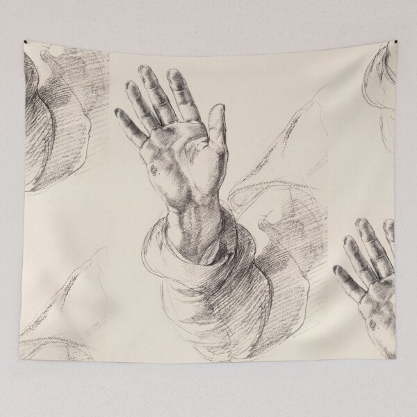 Item preview, Renaissance Hand and Drapery Study designed and sold by artofuniverse.