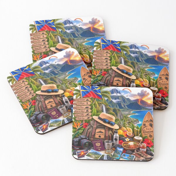 Item preview, Reunion Island – Volcanoes, cirques and tropical adventure designed and sold by J-Impression.
