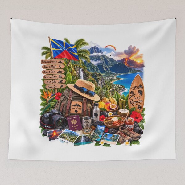 Item preview, Reunion Island – Volcanoes, cirques and tropical adventure designed and sold by J-Impression.
