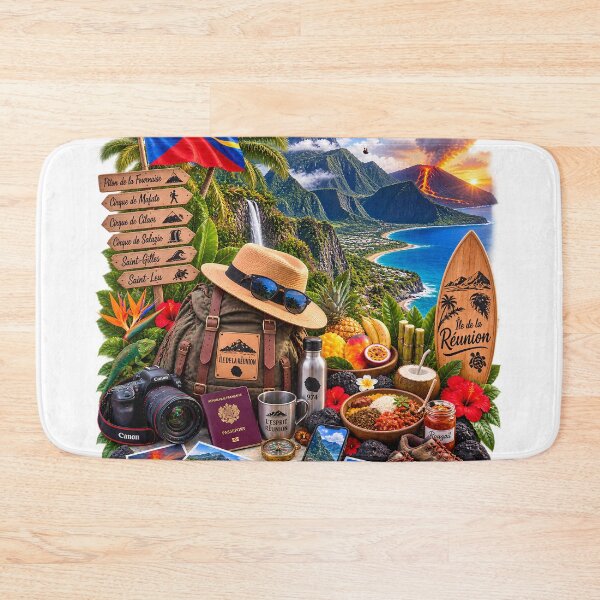 Item preview, Reunion Island – Volcanoes, cirques and tropical adventure designed and sold by J-Impression.