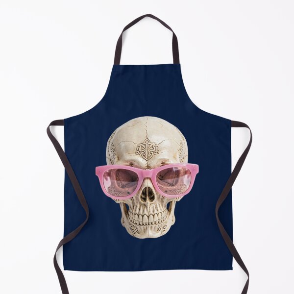 Item preview, Funny Skull with Pink Sunglasses – Cool Skeleton designed and sold by SweetLilith.