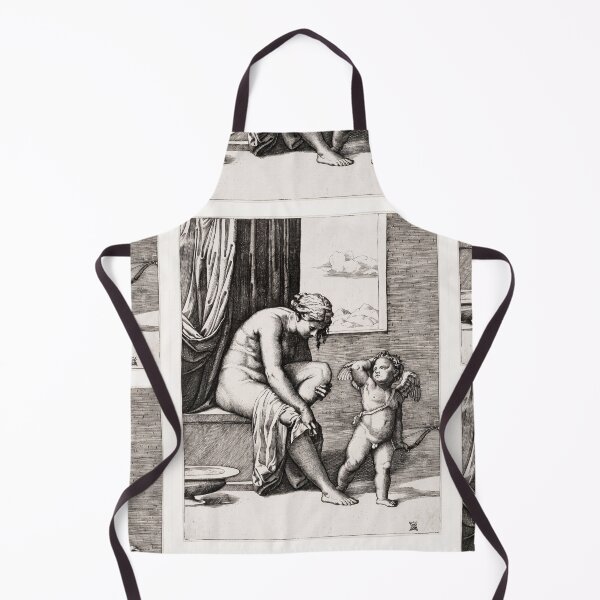 Item preview, Venus and Cupid Renaissance Engraving designed and sold by artofuniverse.