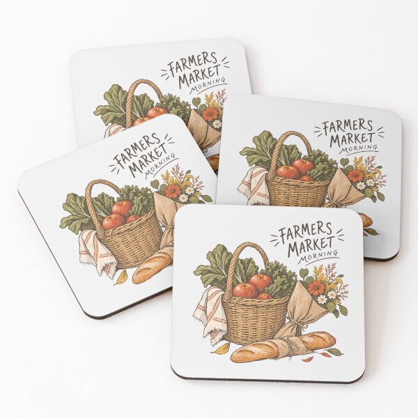 Item preview, Rustic Farmers Market Morning designed and sold by PrintSmithArt.