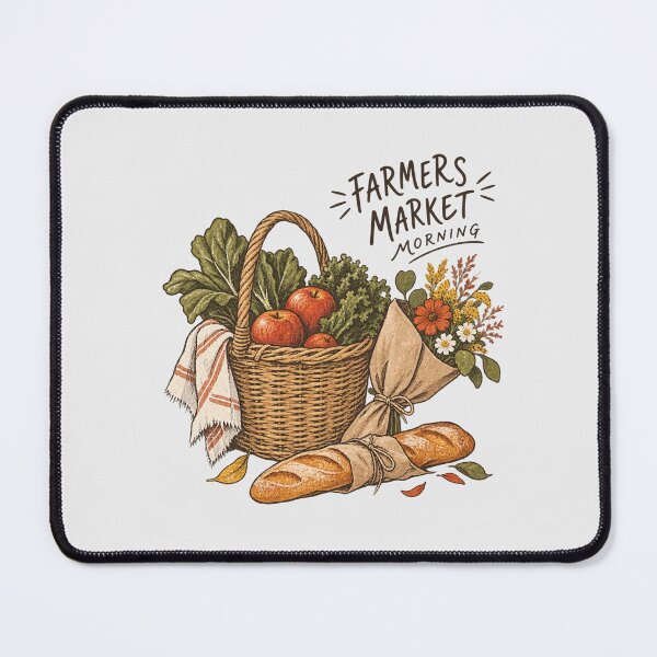 Item preview, Rustic Farmers Market Morning designed and sold by PrintSmithArt.