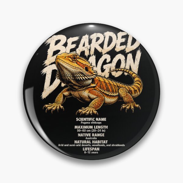 Item preview, Bearded Dragon Graphic for Reptile Lovers designed and sold by rafaeltto.