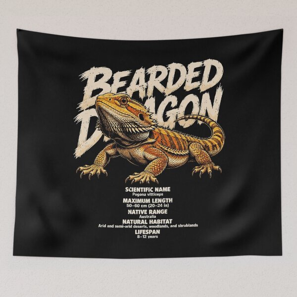 Item preview, Bearded Dragon Graphic for Reptile Lovers designed and sold by rafaeltto.