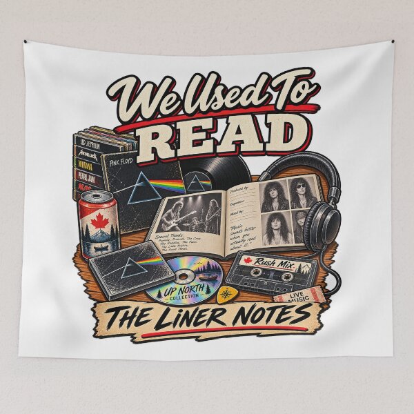 Item preview, We used to read the liner notes designed and sold by Threadquarters.