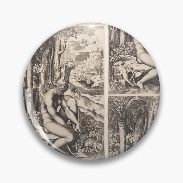 Item preview, Seated Nude Venus in Woodland Landscape designed and sold by artofuniverse.