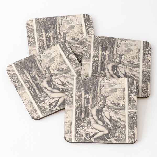 Item preview, Seated Nude Venus in Woodland Landscape designed and sold by artofuniverse.