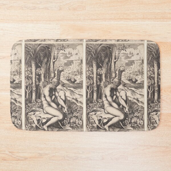 Item preview, Seated Nude Venus in Woodland Landscape designed and sold by artofuniverse.