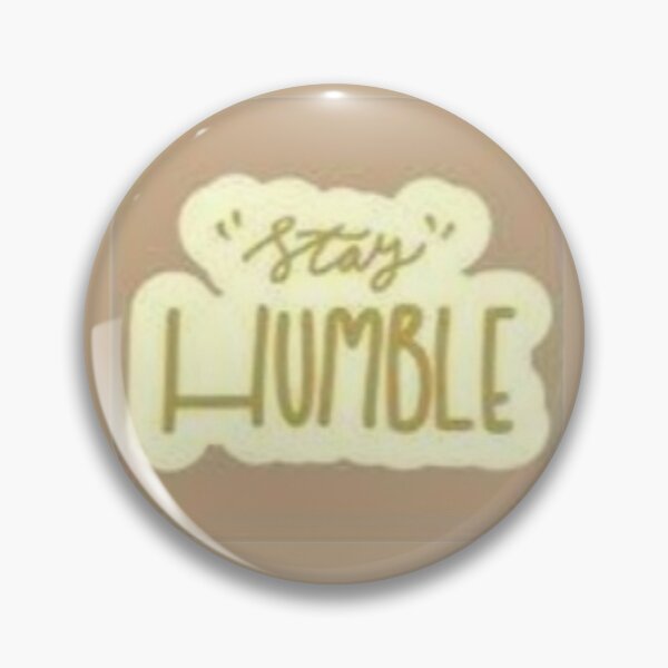 Item preview, Stay Humble Warm Cream Aesthetic Sticker designed and sold by Scro-Ciob-Shop.