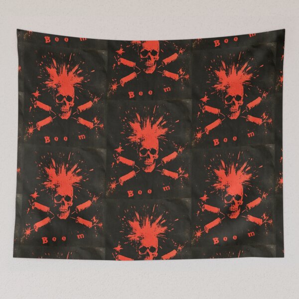 Item preview, Firecracker Skull & Crossbones: Bang, Boom, Bones designed and sold by Ignorant-Artist.