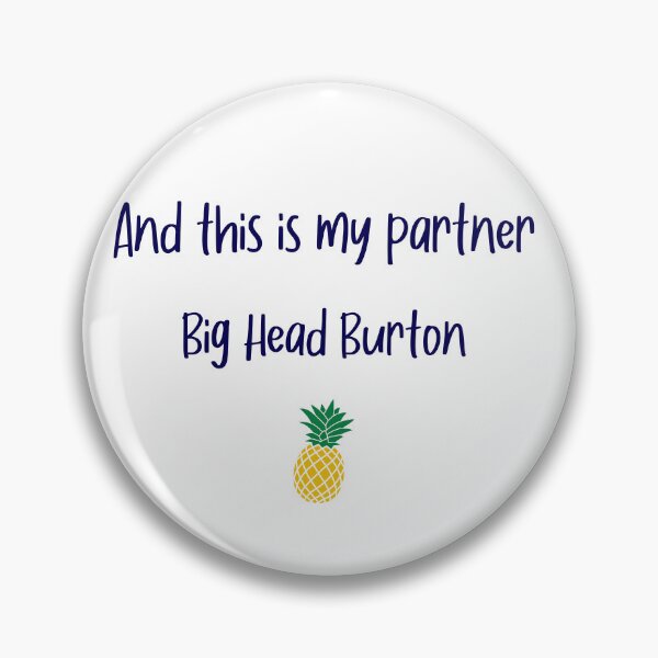 Item preview, And this is my partner - Big Head - Psych designed and sold by hotchkiss2earth.