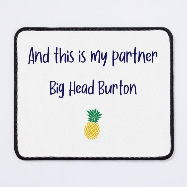 Item preview, And this is my partner - Big Head - Psych designed and sold by hotchkiss2earth.