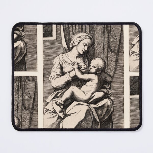 Item preview, Madonna Nursing the Christ Child designed and sold by artofuniverse.