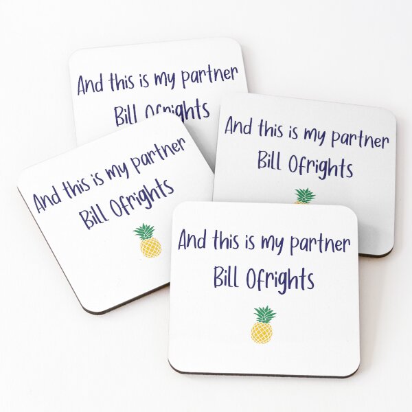 Item preview, And this is my partner - Bill Ofrights - Psych designed and sold by hotchkiss2earth.