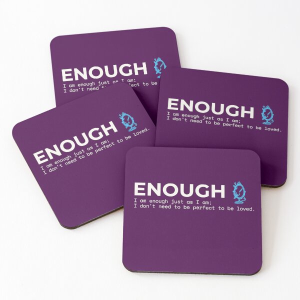 Item preview, I Am Enough - No Filter designed and sold by Safe Soul DeLife.