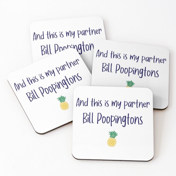 Item preview, And this is my partner - Bill Poopingtons - Psych designed and sold by hotchkiss2earth.