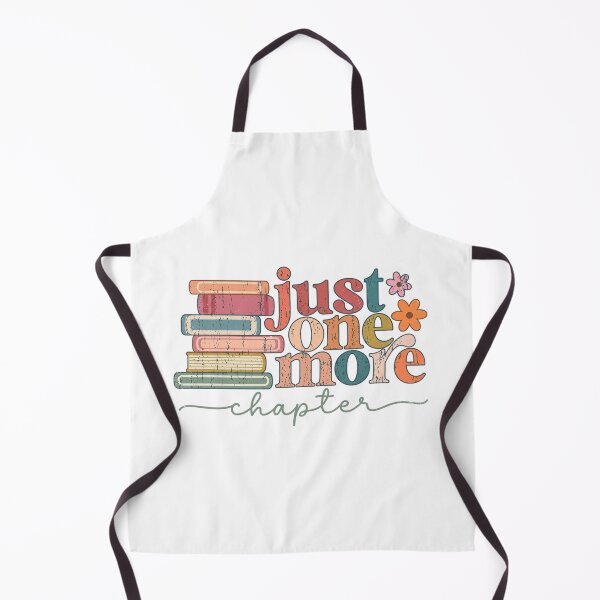 Item preview, Just One More Chapter - Retro Book Lover & Bookworm Stack designed and sold by Shopeon Designs.