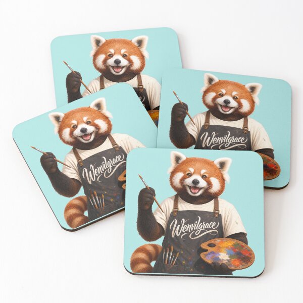 Item preview, Copy of Red Panda Artist Gift designed and sold by Wenvilgrace.