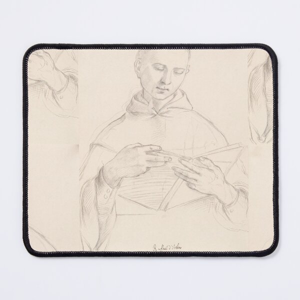 Item preview, Young Monk Reading a Book designed and sold by artofuniverse.