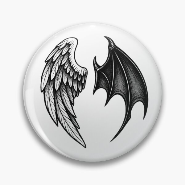 Item preview, Angel and Devil Wings designed and sold by Ink8instinct.