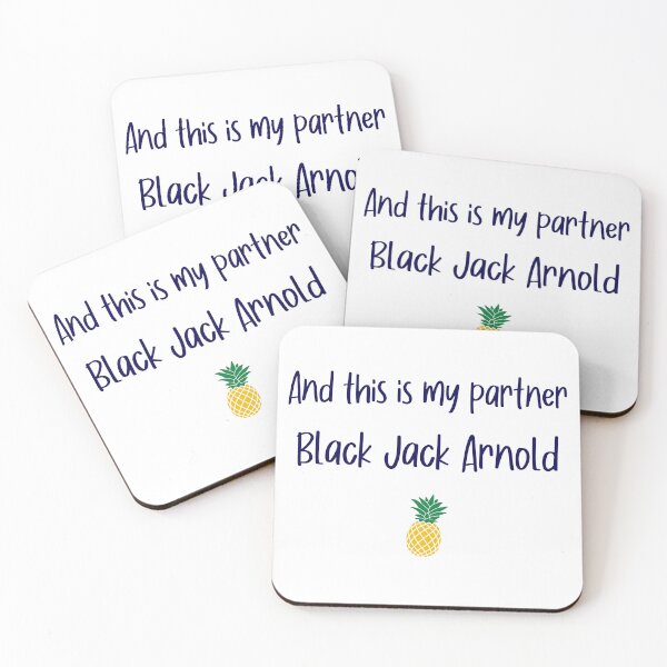 Item preview, And this is my partner - Black Jack - Psych designed and sold by hotchkiss2earth.