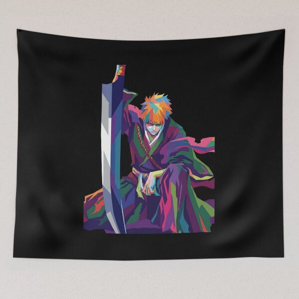 Item preview, Ichigo Kurosaki Pop Art designed and sold by zaidanfr66.