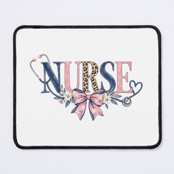 Item preview, Nurse Bow Leopard Print Nursing Life Graphic designed and sold by CG Studio.